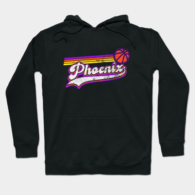 Phoenix Arizona State Vintage - Basketball Hoodie by ARMU66